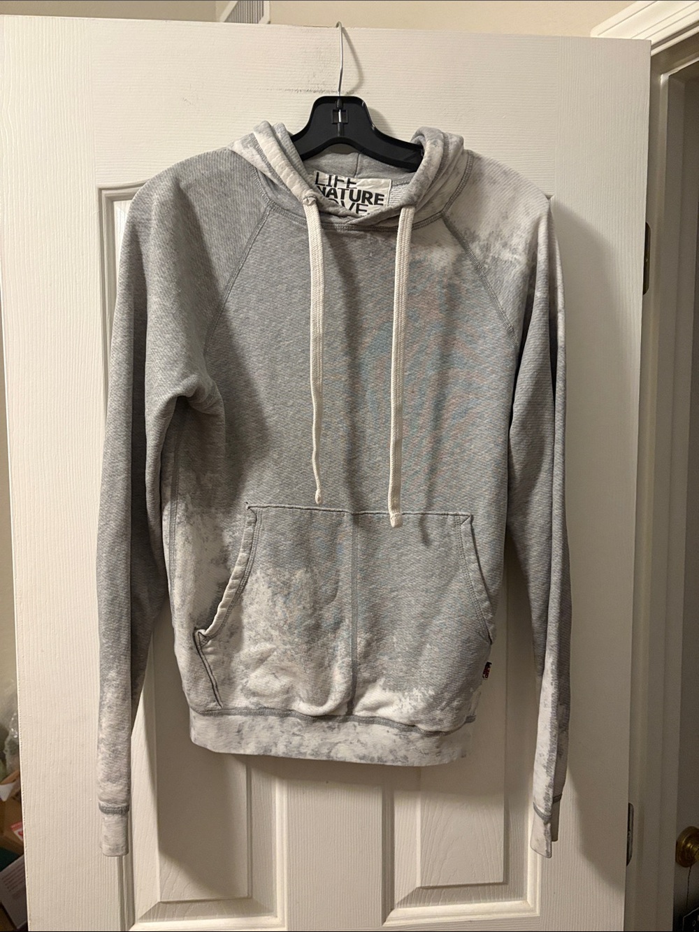 Freecity Anthropologie Hooded Pullover Grey Size XS/S - Picture 4 of 6